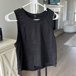 Lululemon cropped sleeveless tank
